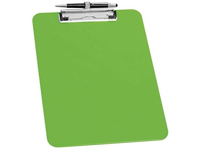 Porta-Revistas WEDO 57 6611 Verde (A4) Wedo - Pranchetas - a4, poliestireno, pinça metálica, esquinas arredondadas