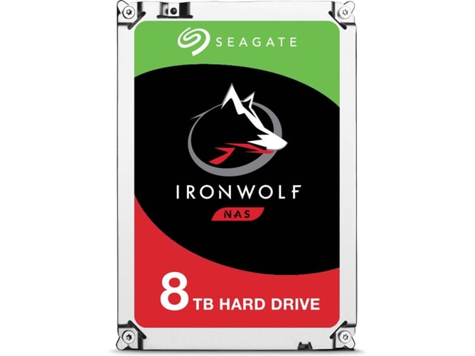 Disco HDD Interno SEAGATE ST8000VN0022 (8 TB - SATA - 7200 RPM) SEAGATE - Discos rígidos - 8 TB, sata, 7200 rpm