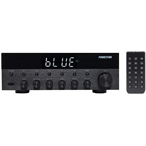 Amplificador FONESTAR AS1515 (Preto - 20-20000 Hz) FONESTAR - Amplificadores de áudio - amplificador, fonestar, as1515, preto, 20-20000Hz