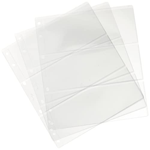 Caixa de Arquivo Pardo 10 Bolsas (Universal) Pardo - Protetores de folhas - 10 compartimentos, plástico especial, neutro inalterável, durabilidade