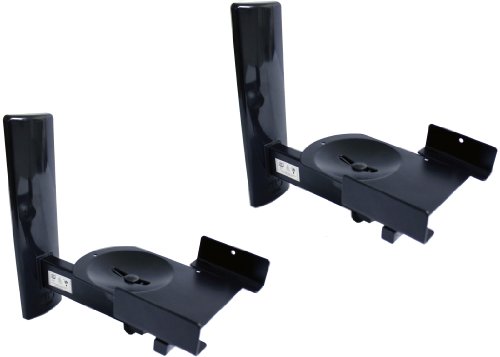Suporte para TV B-TECH BT77 (até 30 kg - Preto) B-Tech - Suportes e suportes de montagem de colunas - 30 kg, preto, suporte tv