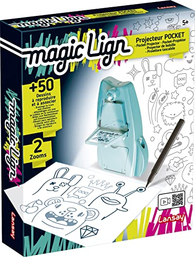 Jogo de Tabuleiro LANSAY Desenhos para Pintar (Idade Mínima Recomendada: 5 anos) Lansay - Brinquedos - jogo de tabuleiro, desenhos para pintar, idade mínima recomendada, magic lign projector pocket, ilustrações, compacto