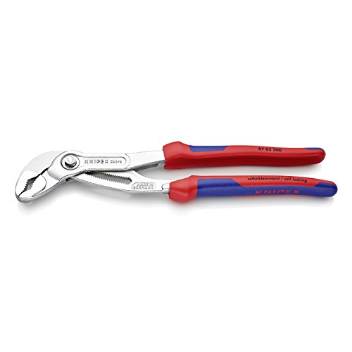Knipex 87 05 300 alicate Alicate de corte lateral KNIPEX - Alicates - aço cromado vanadium, 7 cm, 30 posições, tubos até 7 cm