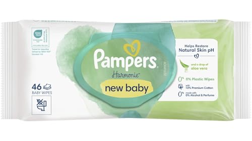 Toalhetes Húmidos PAMPERS Harmonie (16 Un) Pampers - Muda fraldas - húmidos, 16 unidades