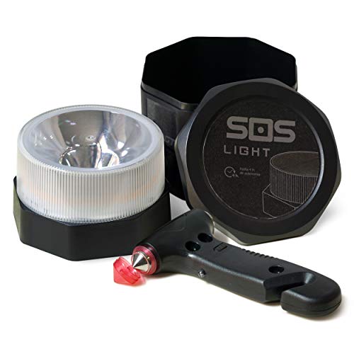 SOS Light e Martelo de Segurança Portátil SOS LIGHT - Peças de automóveis - portátil, segurança, martelo