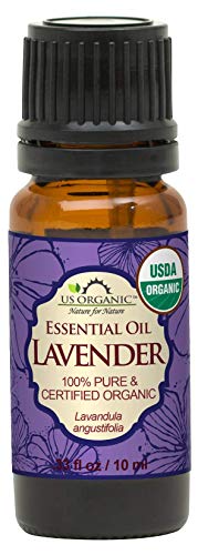 Óleo Essencial US ORGANIC Lavanda Orgânica (10 ml de óleo essencial) US Organic - Óleo de massagem - lavanda, orgânico, 10 ml