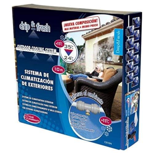 Sistema de Nebulização Anti-Goteo Drip&Fresh C5115A - Azul ALTADEX - Válvulas de encanamento - nebulização, anti-goteo, 1,5L, 360x360x360mm