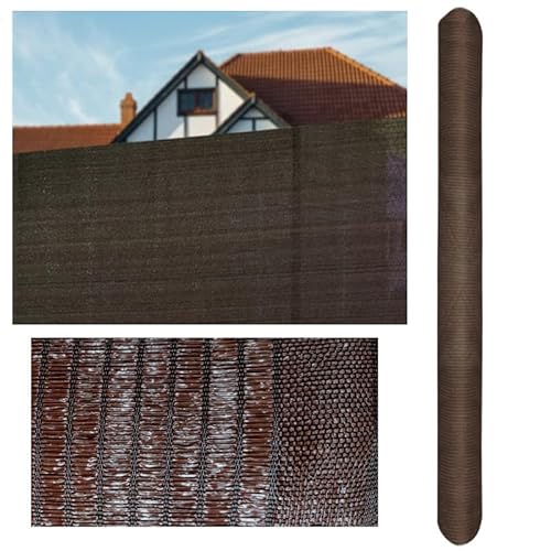 Mini Rolos de Malla para Ocultação 1X10M Comercial Candela - Toldos e gazebos - castanho, 10 m