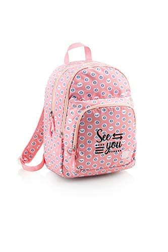 Mochila MIQUELRIUS See You (42 x 30 x 10 cm - Rosa) MIQUELRIUS - Mochilas - mochila, rosa, 42x30x10cm