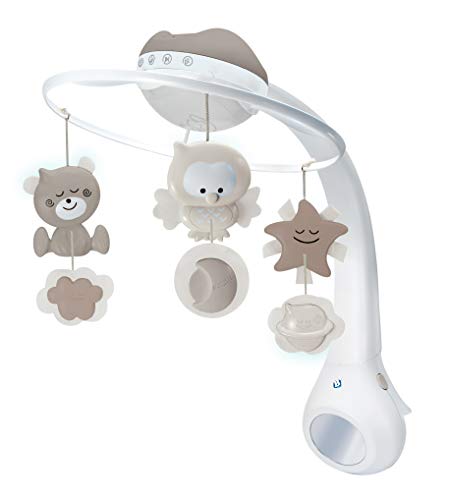 Móvel Musical Infantino Cinzento (Recondicionado Como Novo) INFANTINO - Móbiles para bebê - móvel musical, infantino, cinzento, recondicionado