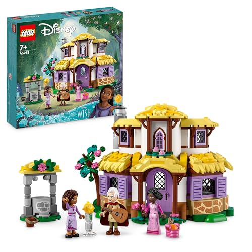 LEGO Disney - Cabaça da Casa de Bonecas de Asha (Idade Mínima: 4) LEGO - Casa de bonecas - casa de bonecas, cozinha, quarto, poço dos desejos