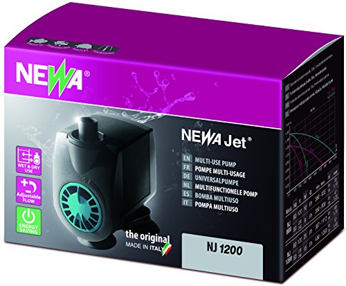 Bomba de Água para Peixes NEWA NJ-1200 (1000 L/h) NEWA - Suprimentos para peixes - 1000 l/h, peixes