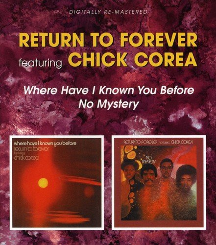 CD Return To Forever - Where Have I Known You Before/No Mystery (2 CDs) Bgo Records - Música e gravações de som - cd, return to forever, where have i known you before, no mystery, 2 cds