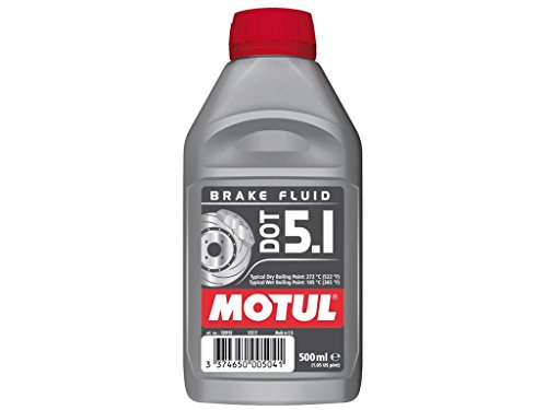Líquido de freio MOTUL DOT 5.1 (500 ml) MOTUL - Fluidos para veículos - 500 ml, compatível, azul
