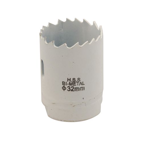 Serra de Esquadria SILVERLINE 349763 (Ø 32 mm) Silverline - Acessórios para brocas e parafusadeiras - madeira, metal, plástico, aço inoxidável
