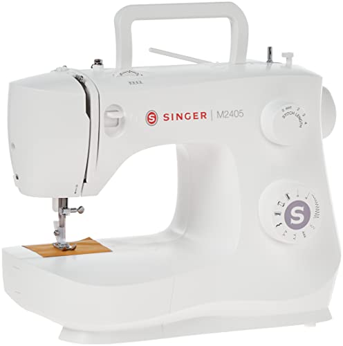 Máquina de Costura Singer M2405 - 1.200 rpm - Preto Singer - Máquinas de trabalho de tecidos - 1200 rpm, 8 programas, ajuste longitude, iluminação LED
