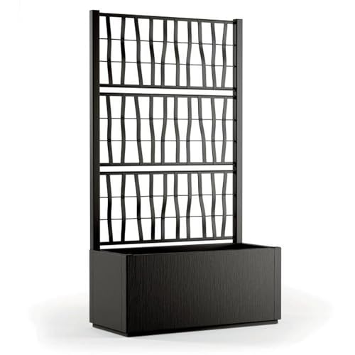 Floreira de Parede MUEBLE ETHICA Rectangular (Plástico - 80 x 28.5 x 18.5 cm) Stefanplast - Vasos e canteiros - plástico, 80x28,5x18,5 cm, rectangular, suporte