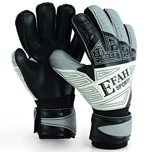 Luvas Unisexo EFAH SPORTS Guarda-redes (Tam: 8-9 anos) EFAH SPORTS - Equipamento de proteção individual (epi) - unisexo, guarda-redes, tamanho 8-9
