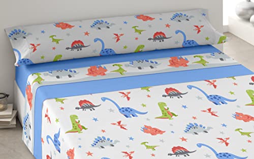 Conjunto de Lençóis DEGREES HOME Jurasic (105 x 190 cm) Degrees home - Lençóis - conjunto, lençóis, degrees home, jurassic, 105x190cm