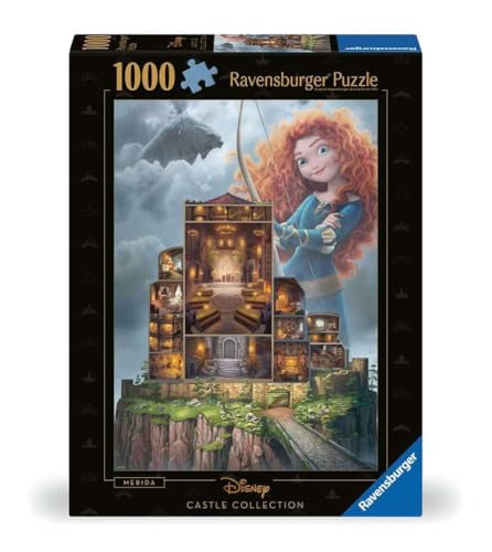 Puzzle RAVENSBURGER Merida (Idade Mínima Recomendada: 12 anos) Ravensburger srl - Quebra-cabeças - cartão, 12 anos, disney, peças resistentes