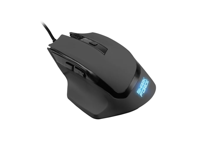 Rato SHARKOON Shark Force (Ótico - 8000 dpi - Preto) Sharkoon - Ratos e trackballs - óptico, 8000 dpi, preto