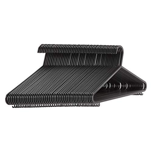 Suporte para Calças AMZBASICS (Preto - Plástico) Amazon - Acessórios de vestuário - plástico, preto, 4,4 cm
