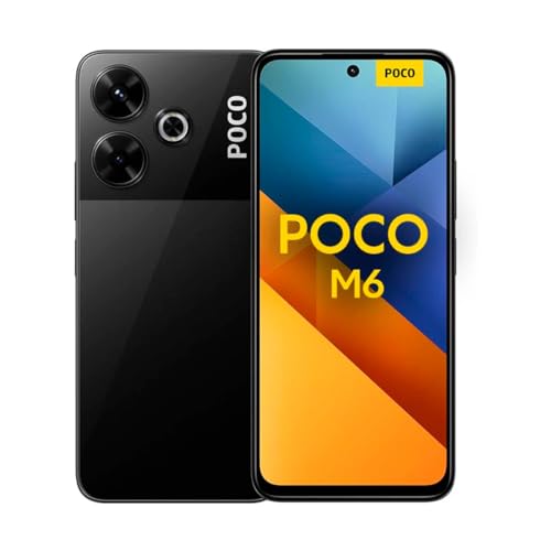 Smartphone POCO M6 (6.67'' - 6 GB - 128 GB - Preto) Xiaomi - Telemóveis - 6.67 polegadas, 6 GB RAM, 128 GB, preto
