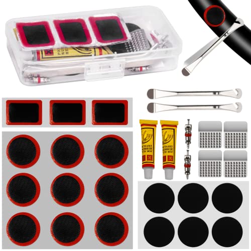 Kit de reparação de furos em pneus de bicicletas desmontáveis LUZOON LUZOON - Acessórios para bicicletas - kit, reparação, furos, pneus, bicicletas, desmontáveis