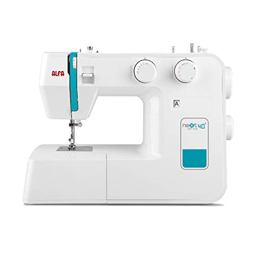 Máquina de Costura ALFA NEXT 40 Spring (25 Pontos) Alfa - Máquinas de trabalho de tecidos - máquina de costura, alfa next 40 spring, 25 pontos, acessórios, superfície de costura