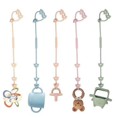 Conjunto de 5 Porta-Bebês MUMEZ (Idade Mínima Recomendada: 0 meses) MumEZ - Móveis para bebês e crianças pequenas - 5 portas, silicone flexível, amovíveis, porta-biberão