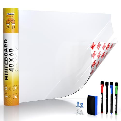 Quadro Branco Magnético 3M Folio Branco (40x60cm) JAWAonline - Quadros brancos de apagar a seco - magnético, 40x60cm, branco