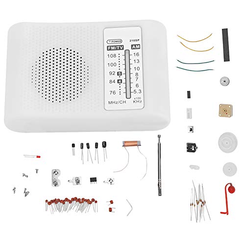 Kit de montagem de rádio CF 210SP AM/FM (Ferragens) Hilitand - Radios - ferragens, aço inoxidável, am/fm, preto prateado