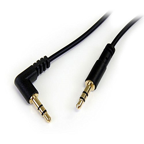 StarTech.com 1.83m Angle M/M (Acessório Imagem e Som) STARTECH - Fios e cabos elétricos - 1,83m, 35mm, masculino-masculino, preto