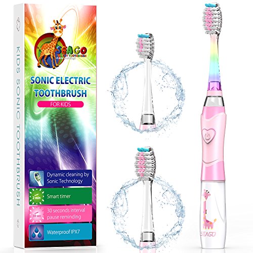 Escova de Dentes Elétrica KINDERZAHNBÜRSTE Rosa seago - Escovas de dentes - elétrica, rosa