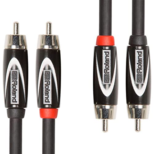 Cabo de Áudio ROLAND (RCA - 3 m - Preto) Roland - Fios e cabos elétricos - RCA, 3m, preto