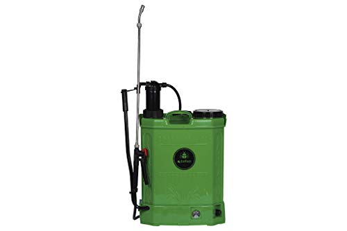 Sulfatadora de Espalda 16L com Bateria e Manual Cofan - Pulverizadores de jardim - sulfatadora, espalda, bateria, manual
