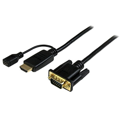 Adaptador de Cabo de Vídeo STARTECH.COM HD2VGAMM3 STARTECH - Cabos - hdmi, vga, adaptador