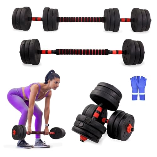 Mobiclinic Fitness Conjunto de Barra e Halteres Ajustáveis Mobiclinic - Cuidados pessoais - barra, halteres, ajustáveis