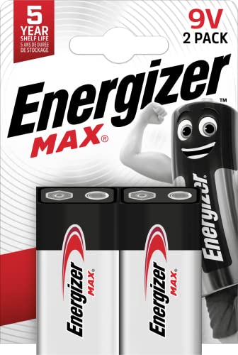 Pilhas Energizer Household Battery (9V) 2 Unidades Energizer - Baterias de uso geral - 9V, 2 unidades