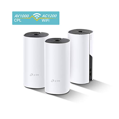 Sistema Mesh TP-Link Deco P9 AC1200 Whole Home Wi-Fi (3 unidades) TP-Link - Pontes e roteadores - mesh, ac1200, três unidades, wi-fi