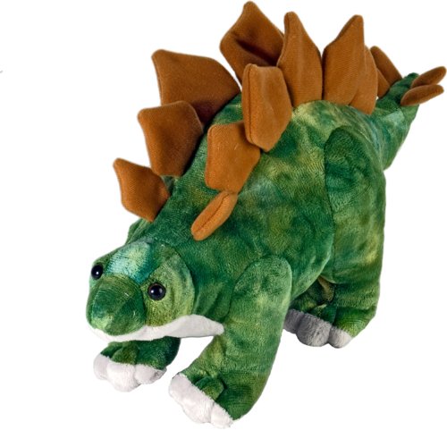 Peluche STEGOSAURUS (Idade Mínima Recomendada: 3 anos) WILD REPUBLIC - Animais de pelúcia - peluche, stegosauro, 3 anos, 15 cm