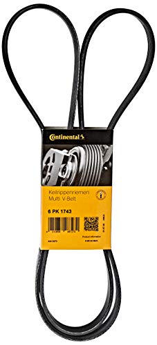 Correia de Motosport CONTITECH 6PK1743 (Multicor) CONTITECH - Peças do motor do veículo automóvel - motosport, multicor, transmissão