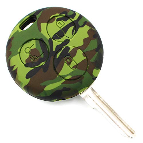Chaveiro Universal Silicone Camuflagem 3 Botões Finest-Folia GmbH - Porta-chaves - silicone, camuflagem, 3 botões