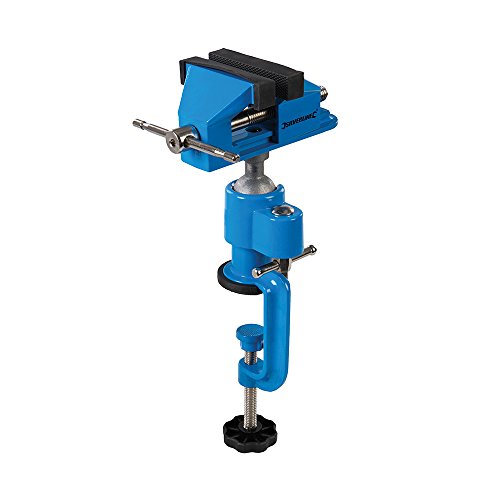 Silverline 70Mm Multiangle Bench Vice Vc17 Silverline - Grampos de ferramentas e tornos - multiângulo, 45 graus, 360 graus, borracha
