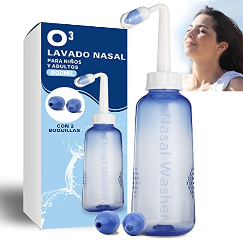 Lavagem nasal O3 500 ml (Beleza, saúde e bem-estar) O³ - Cuidados respiratórios - lavagem nasal, 500 ml, respiratório, alérgico