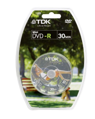 DVD virgem TDK T19489 1,4GB DVD-R 25p TDK - Mídias vazias - DVD-R, 1.4 gb, 25 unidades, 2x velocidade