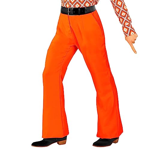Calças para Homem WIDMANN Carnaval Anos 70 (Tam: M) Widmann - Roupa - homem, anos 70, tam m