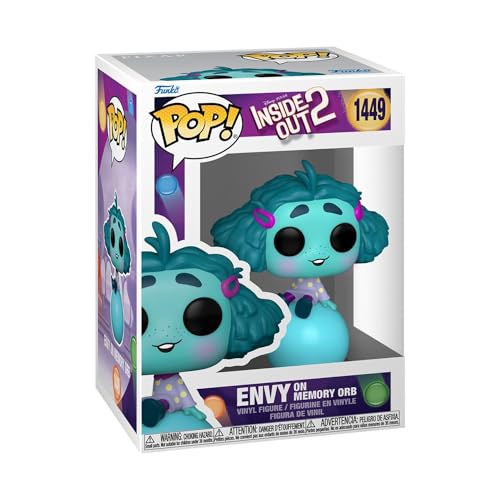 Figura FUNKO Pop Disney: Inside Out 2 Envy Funko - Brinquedos - figura, funko pop disney, inside out, envy, vinil, colecionador