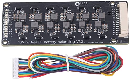 TECNOIOT 1 Unidade 13S 1,2A Li-Ion LifePo4 Equalizer Activo TECNOIOT - Baterias - Li-Ion, 1300 mAh, 3,7 V, preto