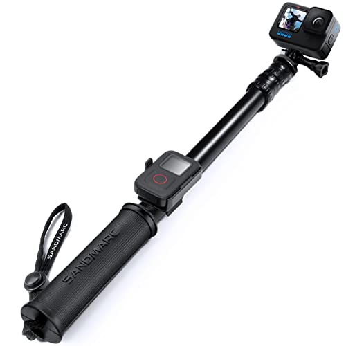 Trépied SANDMARC Pole Black Edition (Accessoire photo et caméra) SANDMARC - Peças e acessórios para câmeras - trépied, preto, alumínio, 0,7 kg